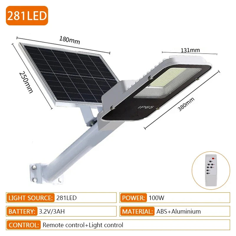 Heavy-Duty Outdoor Solar Security Waterproof Light