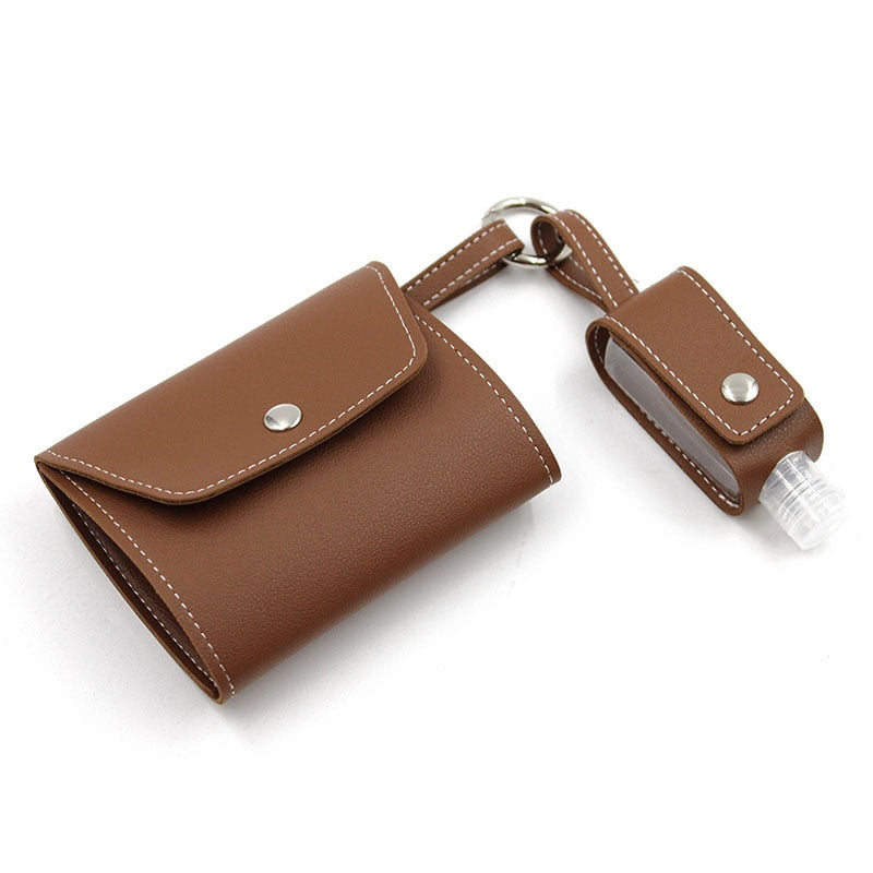 Mask Hand Sanitizer Combo Wallet