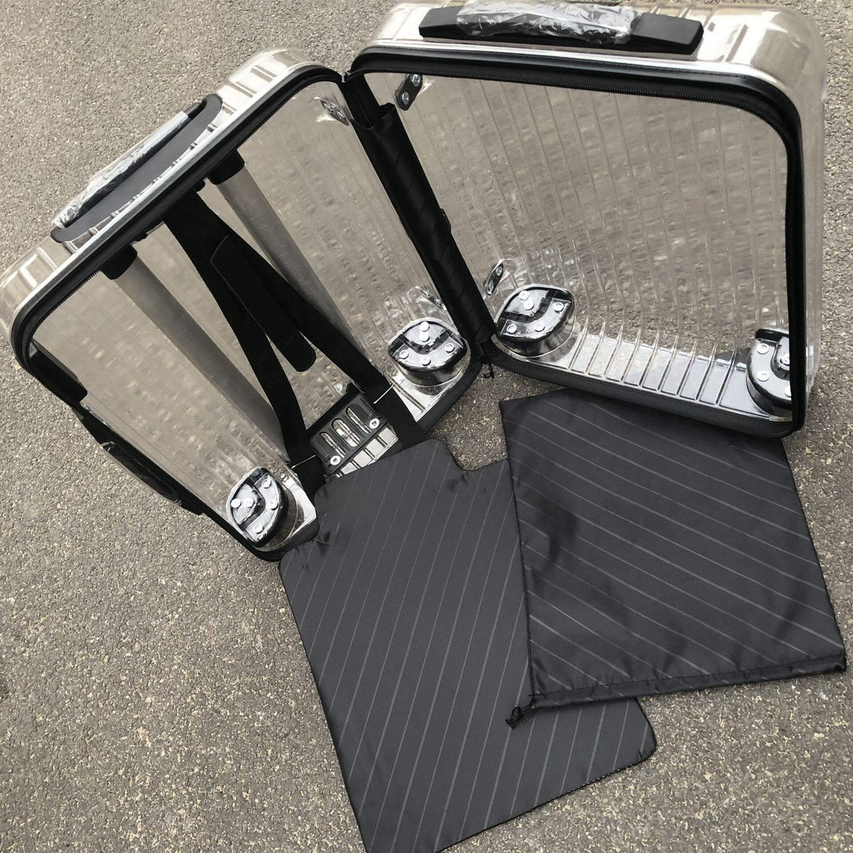 Transparent Traveler Luggage
