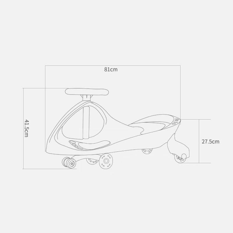 Slide Wiggle Car For Kids