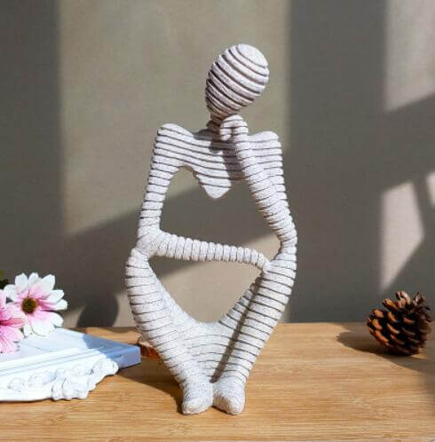 Creative European Thinking Character Sculpture Home Decoration