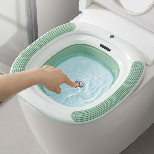 Personal Hygiene Foldable Sitz Bath Soak Care Basin