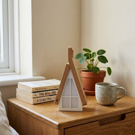 House-Shaped Foldable Table Lamp