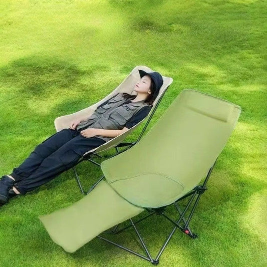 Relax Everywhere Reclining Outdoor Lounge Camping Chair