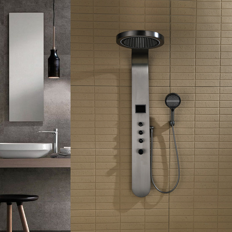 Hydro Massage Rainfall Digital Shower Set