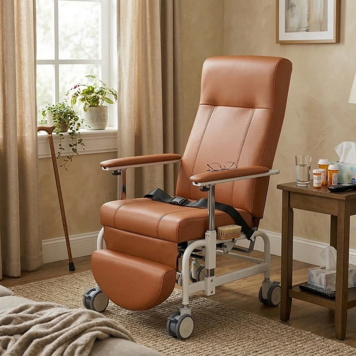 Adjustable Patient Recliner Chair Home Care Bed