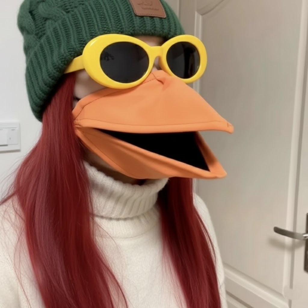 Big Duck Mouth Face Mask