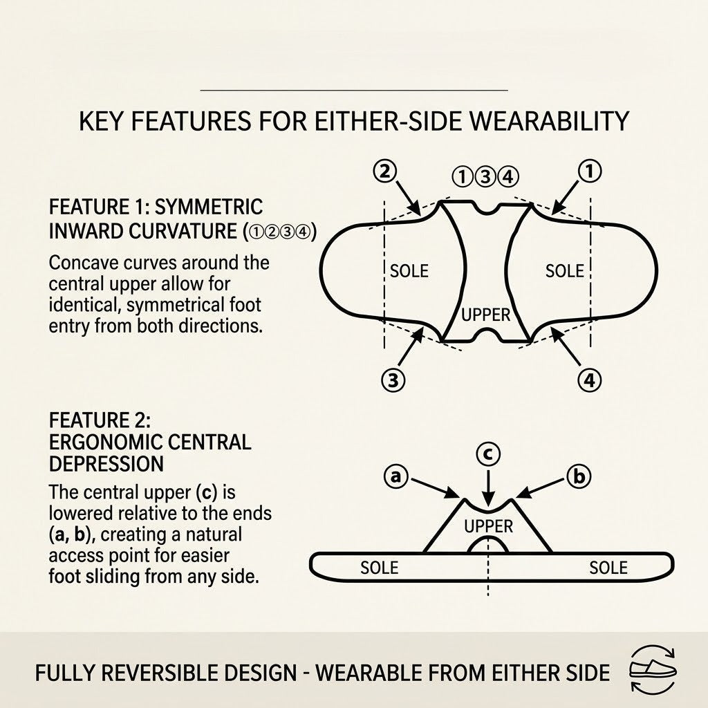 Double-Sided Easy Wear Slippers