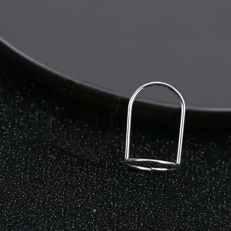 Elegant Fingertip Chic Gothic Slim Metal Nail Rings