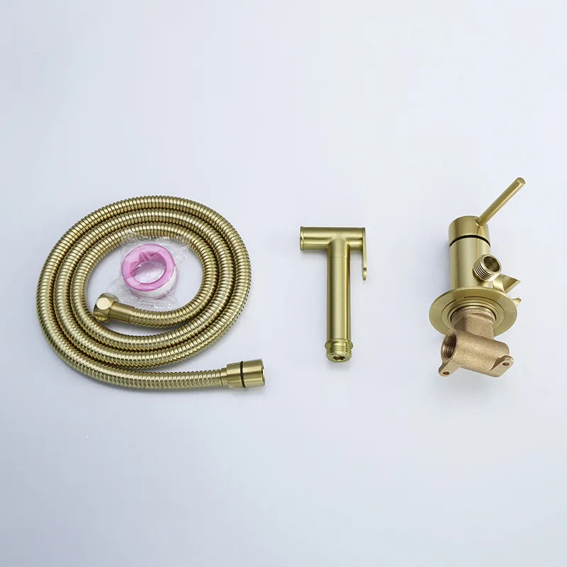 Always Clean Wall Mounted Bidet Spray Faucet Set