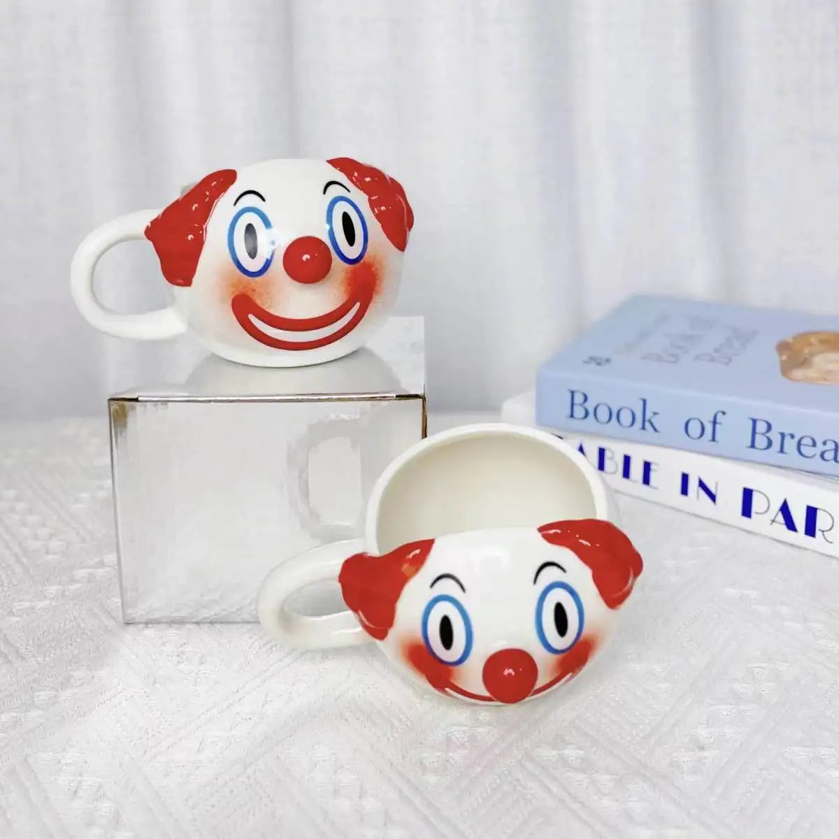 Creepy Clown Ceramic Coffee Mug