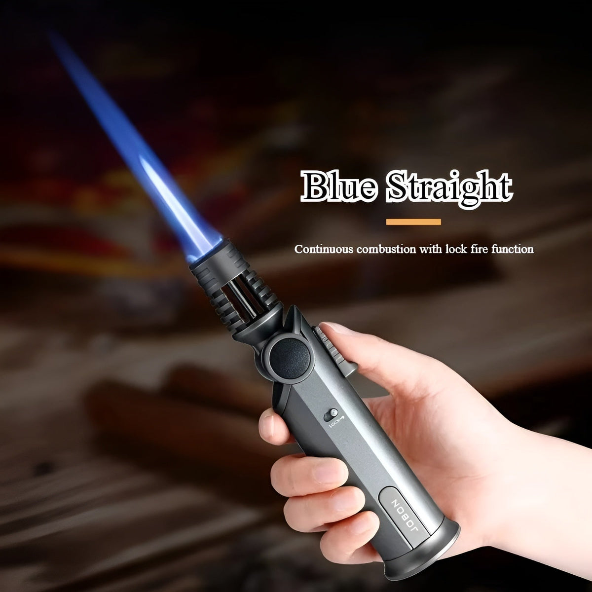 Adjustable High-Flame Metal Torch Lighter