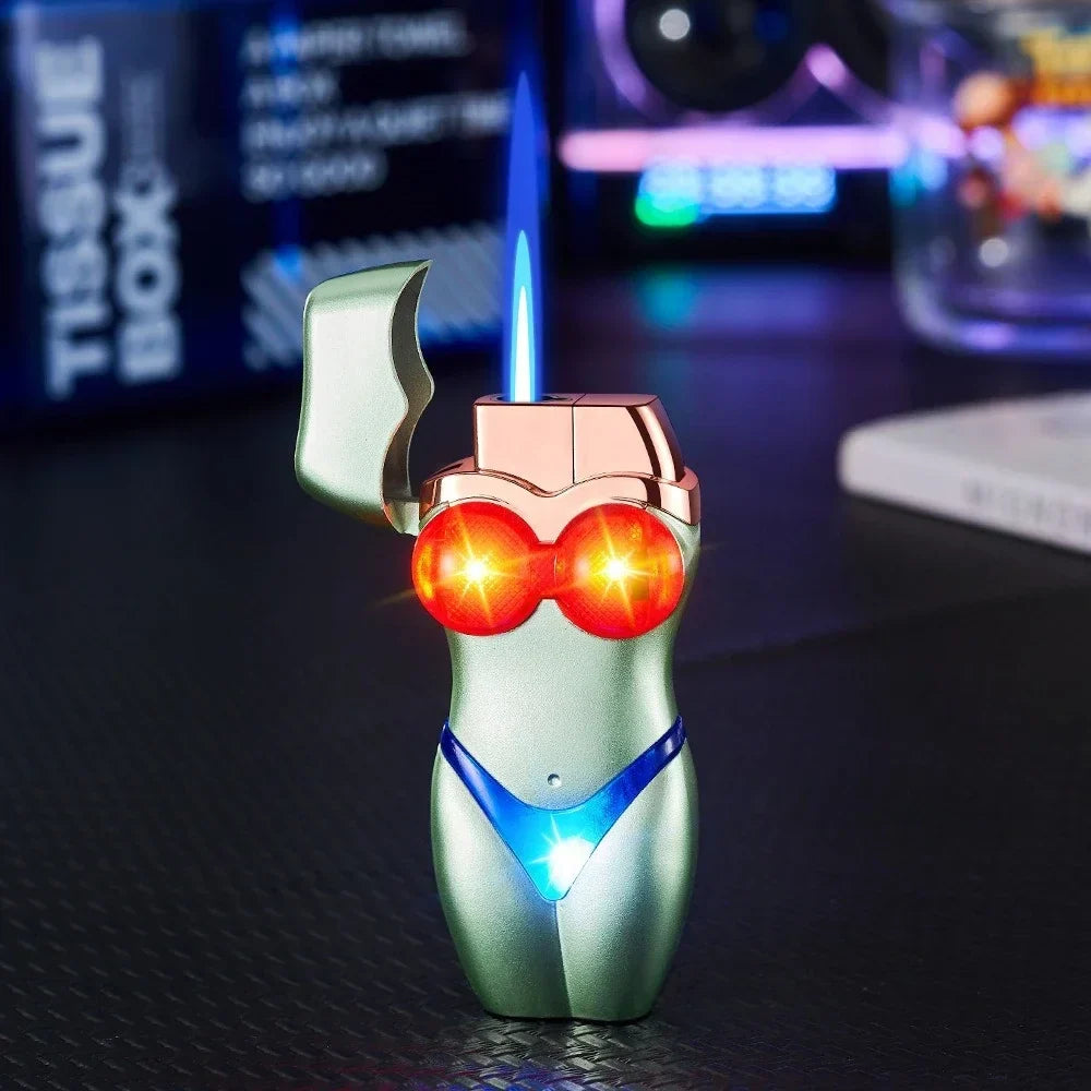 Bikini Style Windproof Jet Torch Lighter