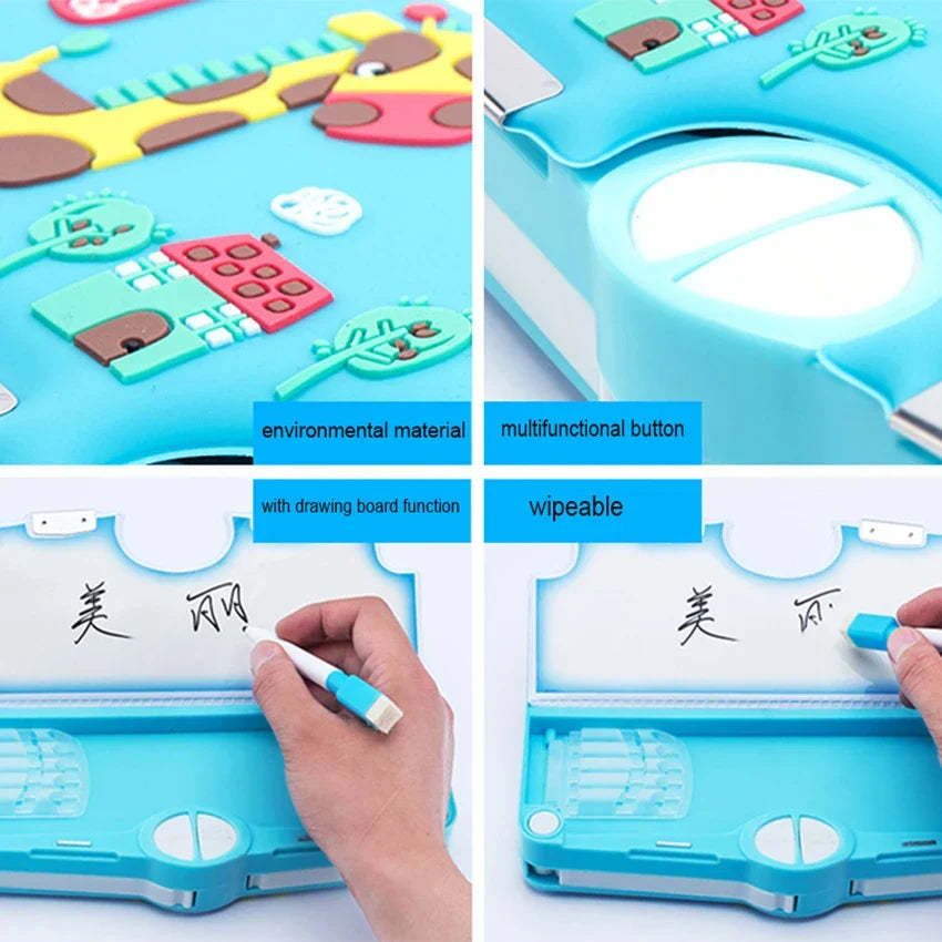 Korean Style Cute Multifunctional Kids Pencil Case
