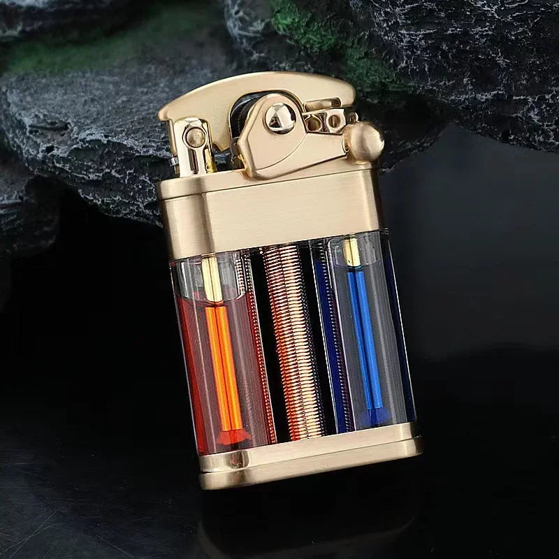 Multi-Fuel Transparent Fluid Kerosene Lighter