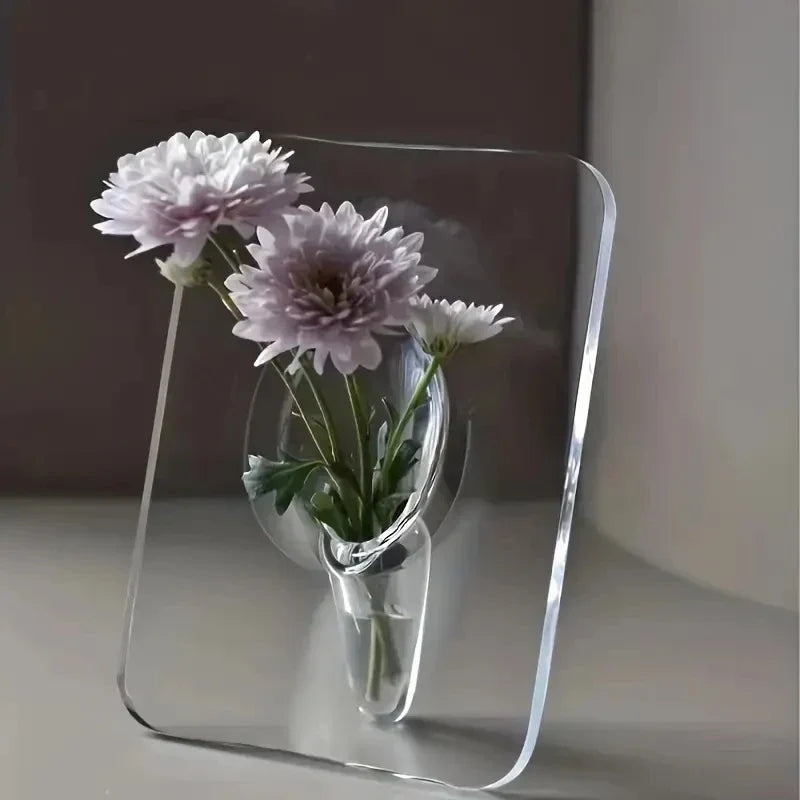 Crystal Flow Built-In Tube Vase