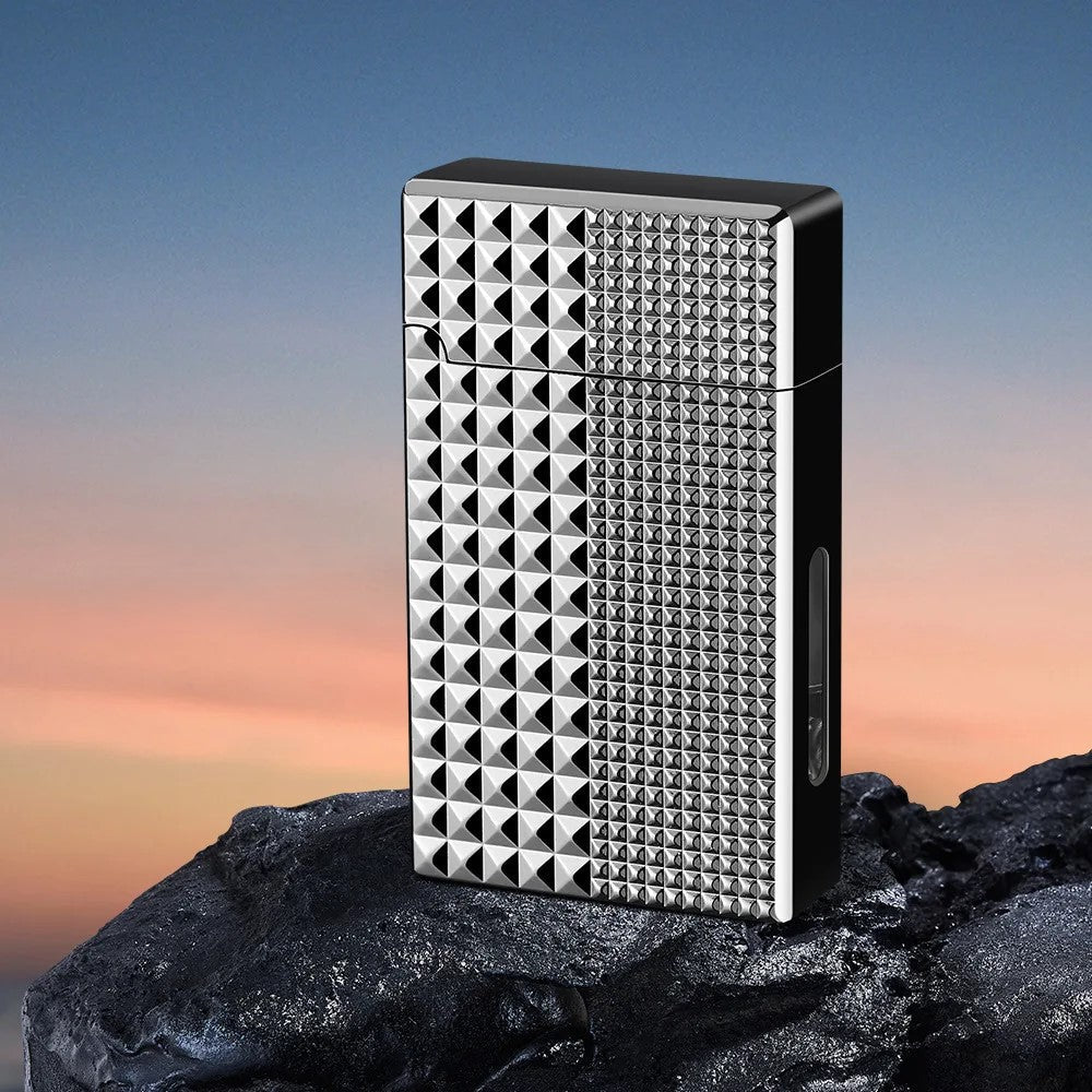 Smart Voice Command Hybrid Flame Metal Lighter