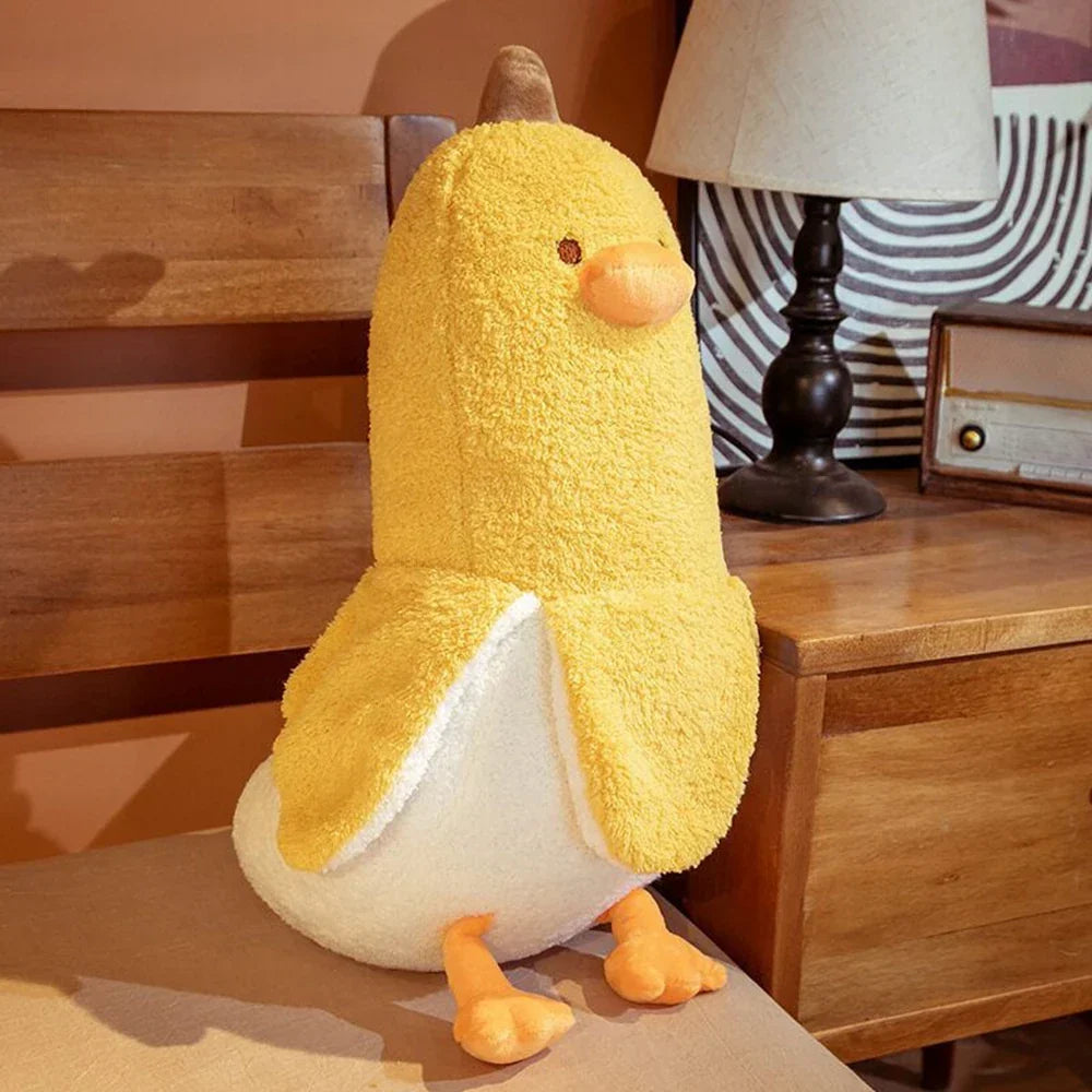 Banana Duck Plush Toy Pillow