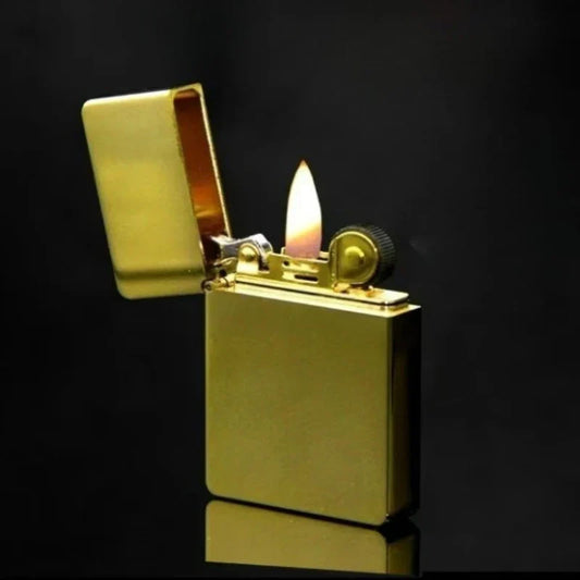 Classic Vintage Brass Windproof Lighter