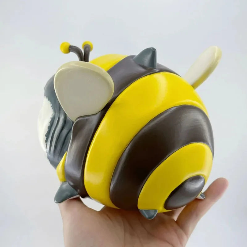 Scary Shark Bee Resin Decor