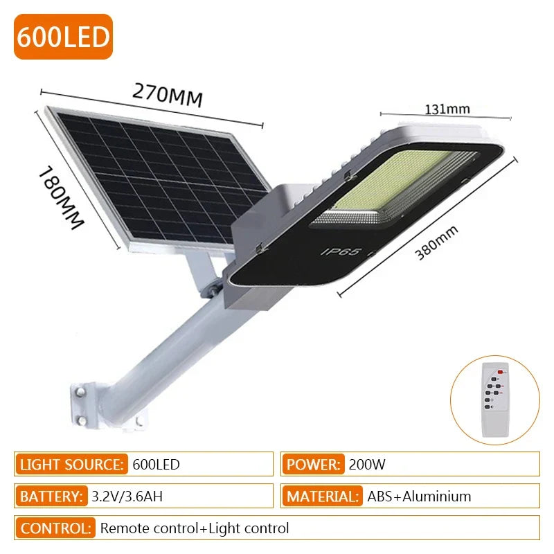 Heavy-Duty Outdoor Solar Security Waterproof Light