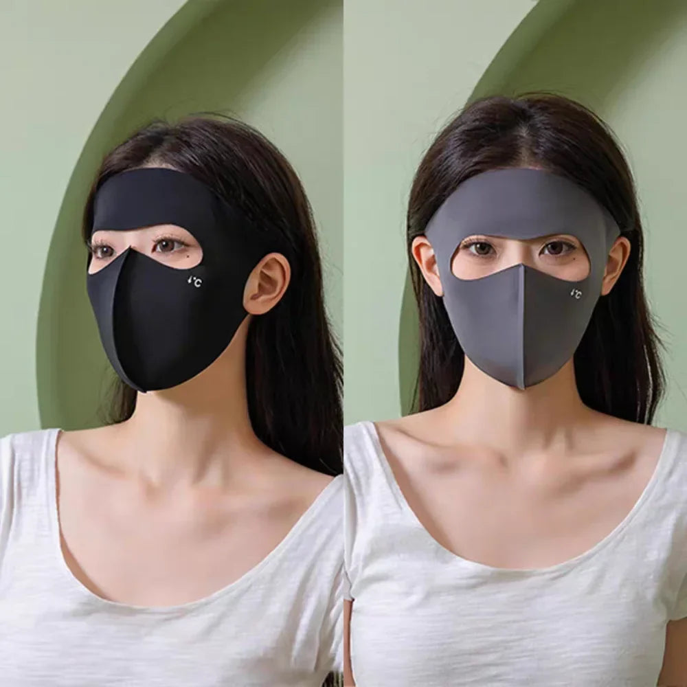 UV Shield Sun Protection Full Face Mask