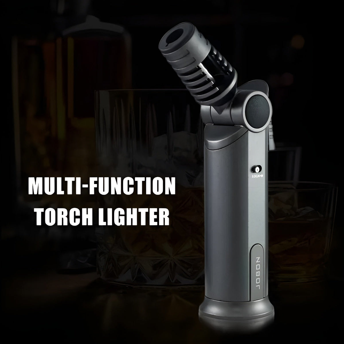 Adjustable High-Flame Metal Torch Lighter
