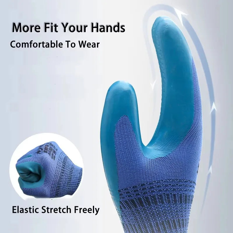 Tough Task Cut Resistant Industrial Work Gloves