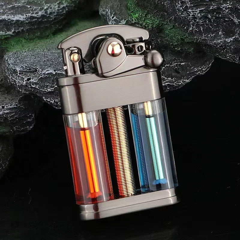 Multi-Fuel Transparent Fluid Kerosene Lighter