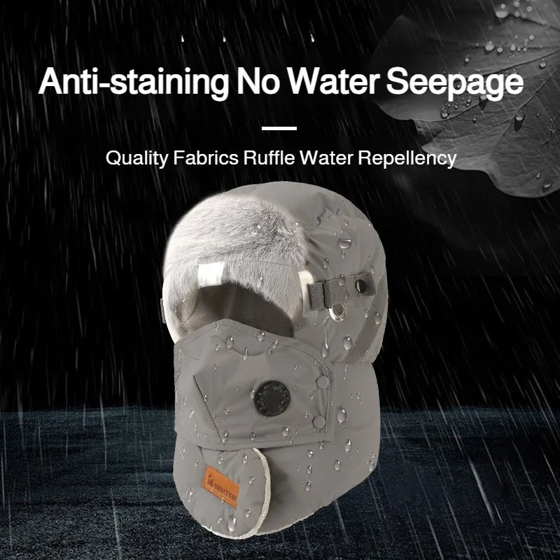 Windproof Full-Face Thermal Winter Hat