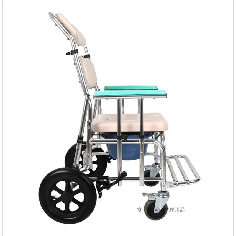 Safe Seat Adjustable Shower Patient Transport Chair