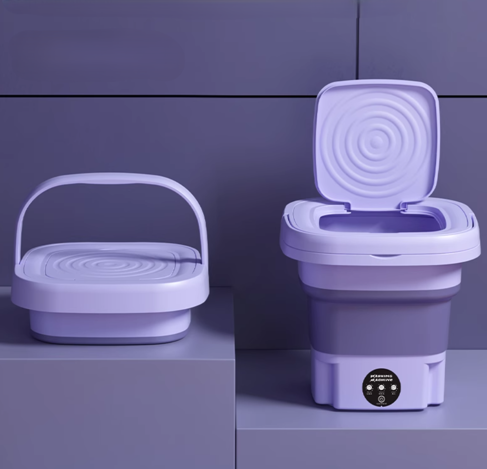 Travel Friendly Portable Foldable Automatic Washing Machine