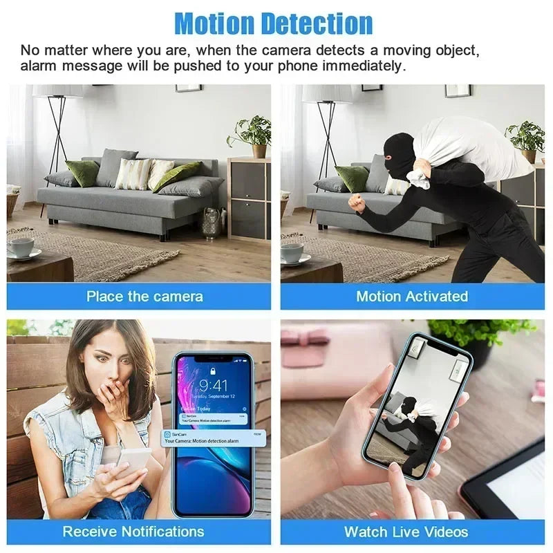 Mini Spy HD WiFi Motion Detection Security Camera