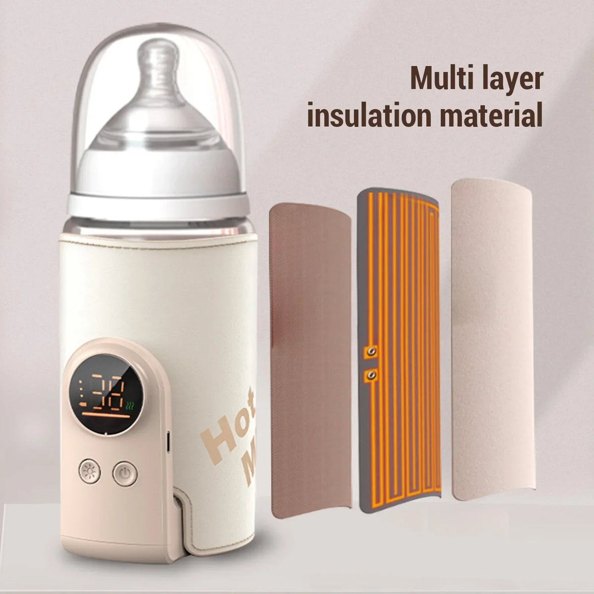 Portable Fast Heating Baby Bottle Warmer