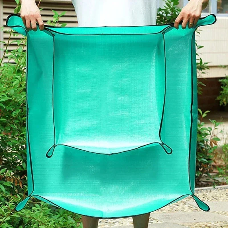 Gardening Soil Tray Reusable Portable Mat