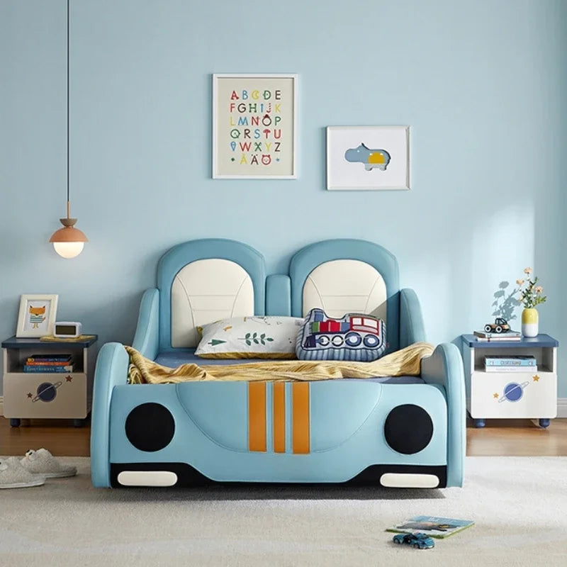 Turbo Race Car Cozy Dreamy Kids Bed