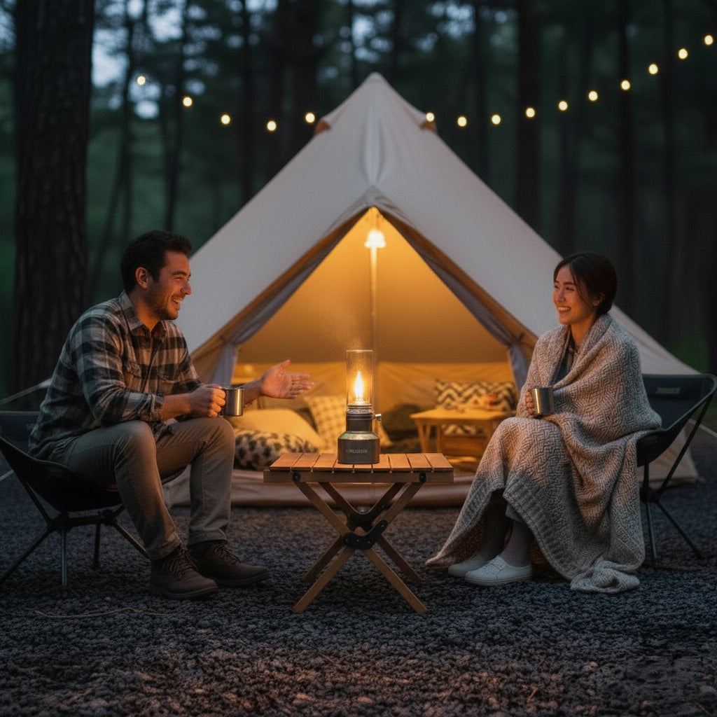Mountain Peak Campsite Lamp