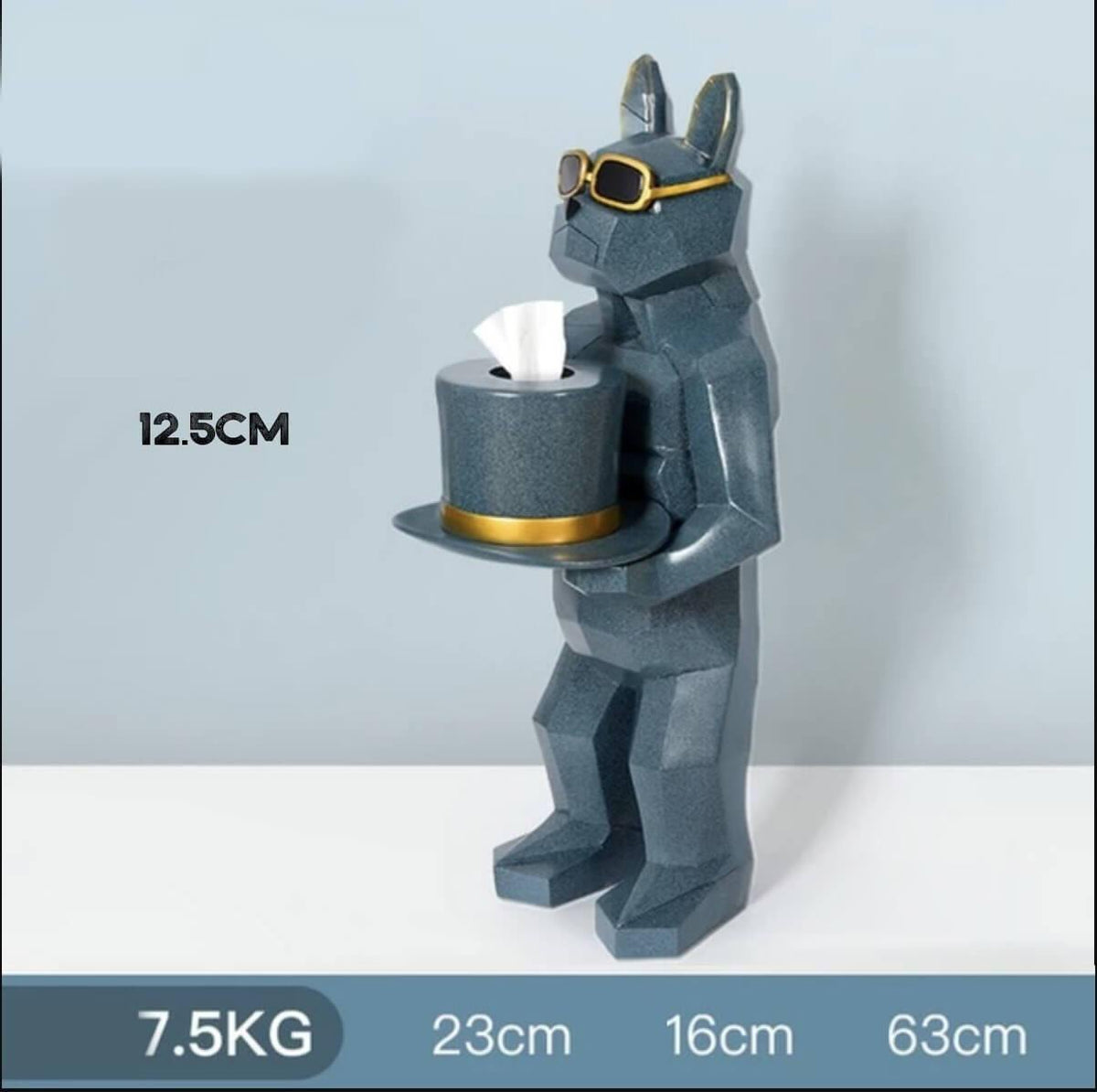 Dog Luxury Tissue Holder