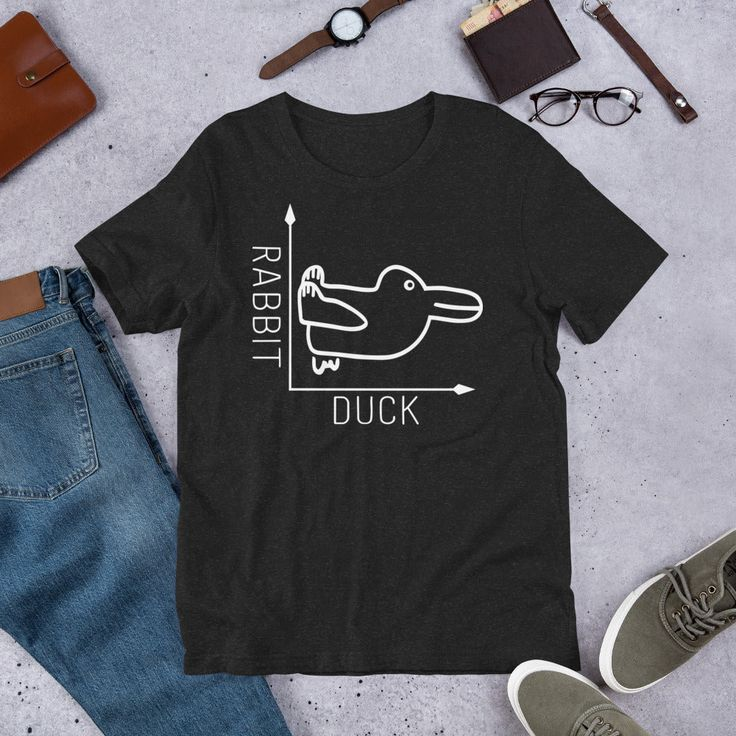 Duck Rabbit Fun Scale Math T-Shirt