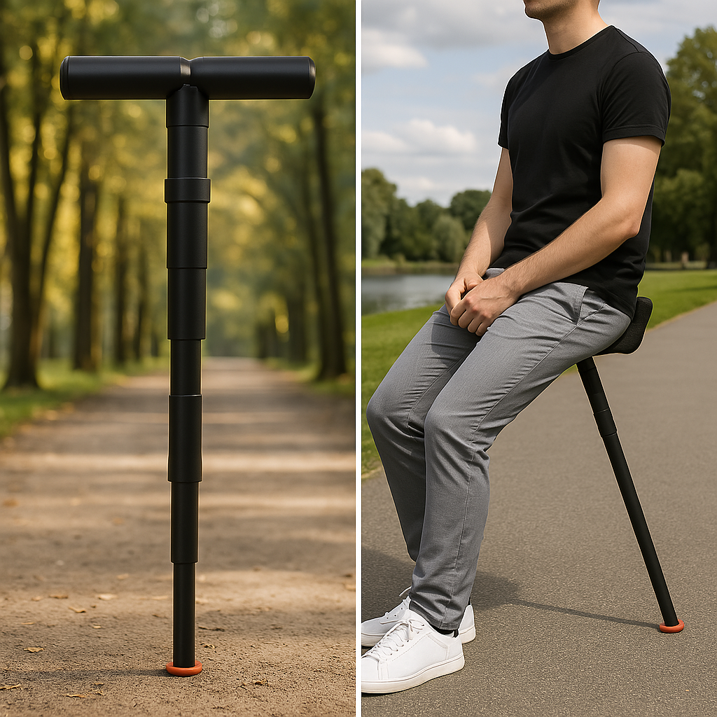 Portable Telescopic Foldable Travel Easy Sit Stool