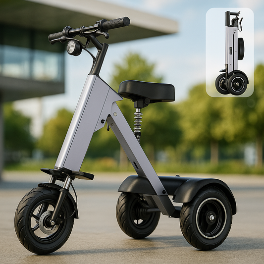 3-Wheel Balanced Foldable Electric Scooter