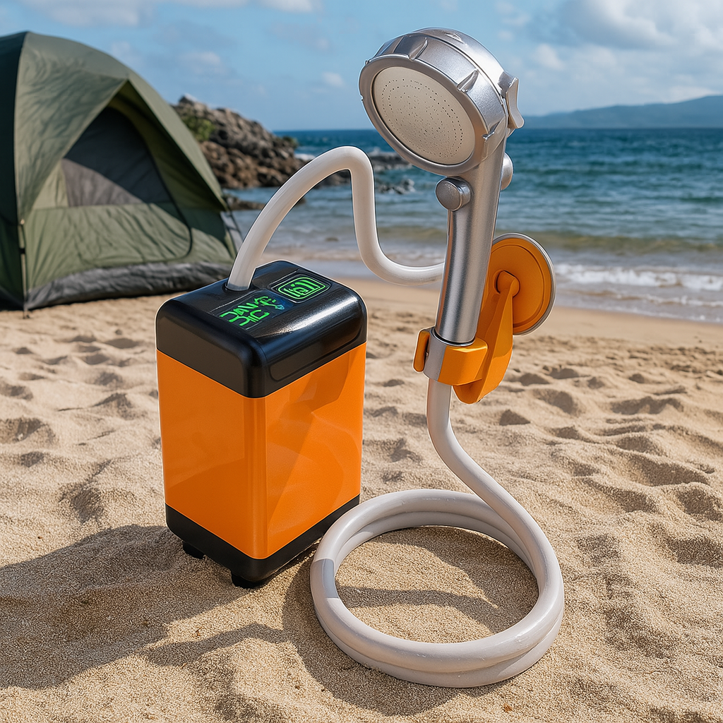 Go Travel Portable Rechargeable USB Outdoor Shower Pump