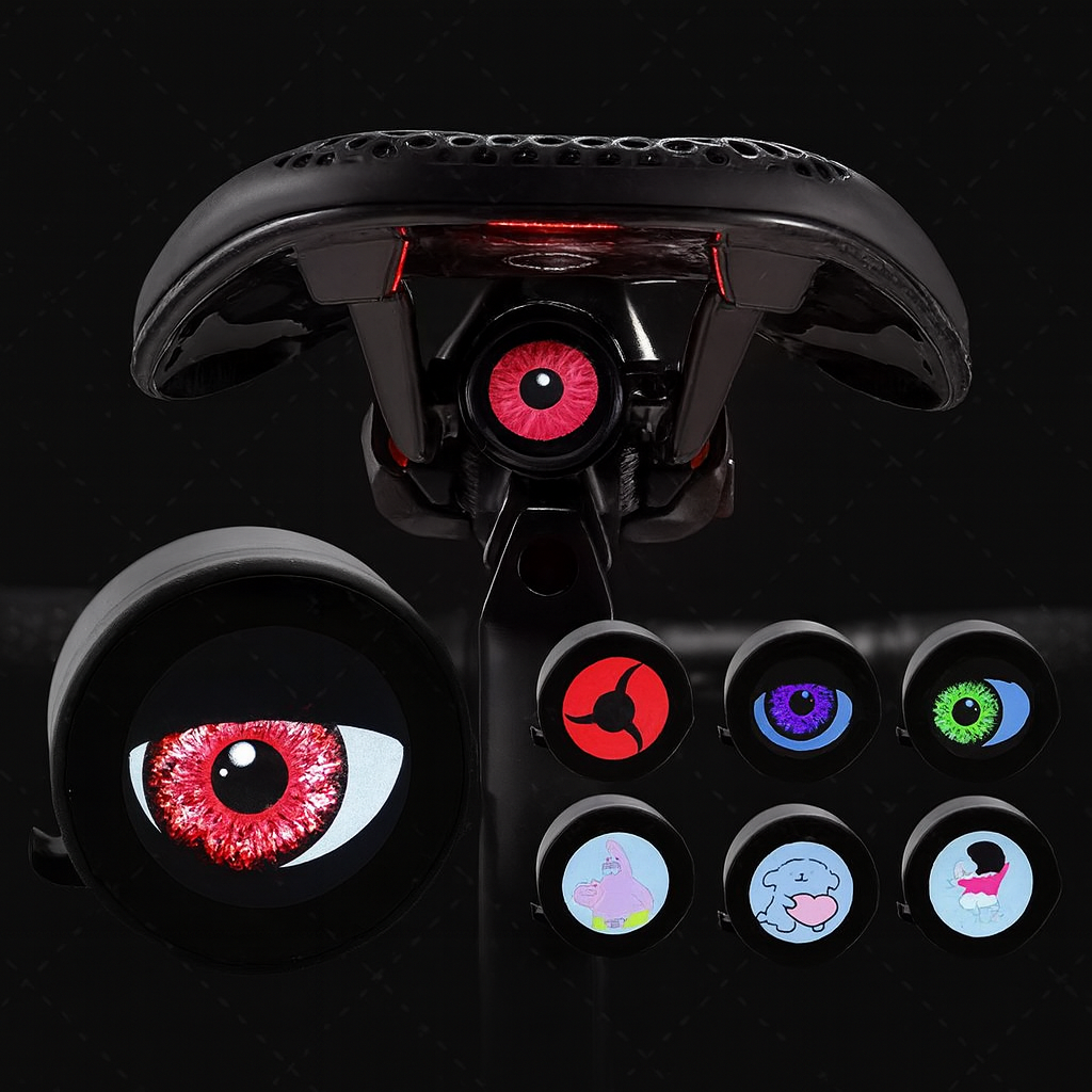 Scary Eyes Night Guardian Waterproof Bicycle Tail Light