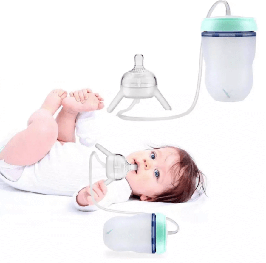 Hand Free Extendable Baby Feeding Bottle