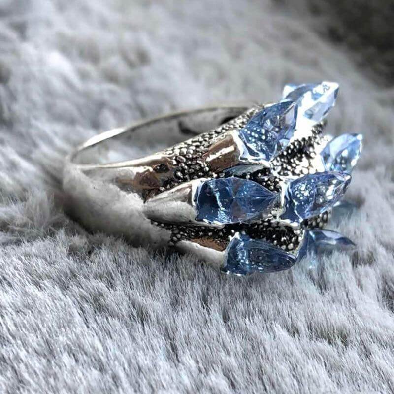 Charming Zircon Crystal Ring