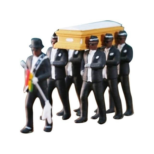 Ghana Funeral Team Figures