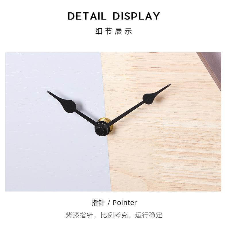 Modern Design Minimalist Clock