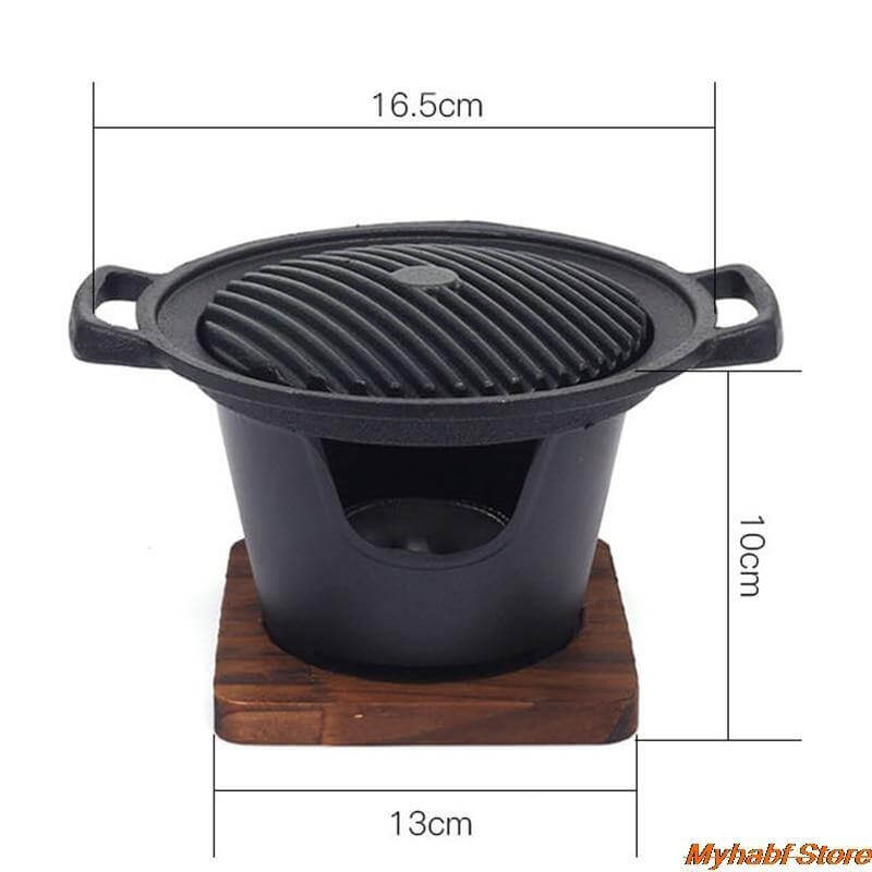 Mini Japanese Smokeless Barbecue Desk Grill
