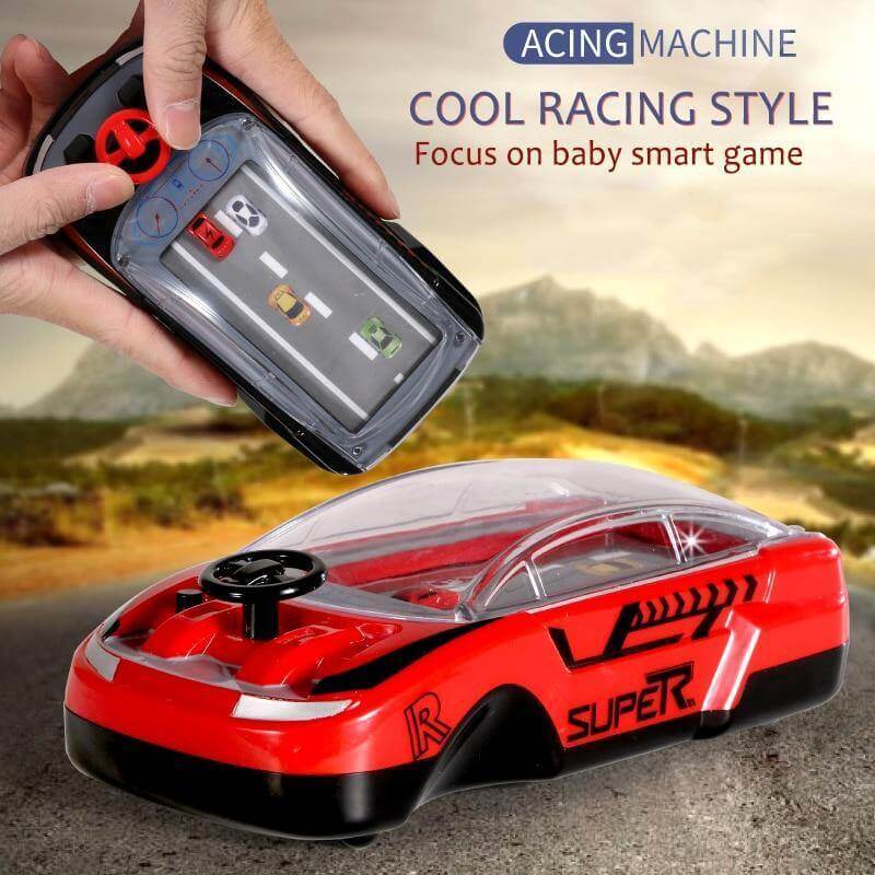 Hands on Car Racing Puzzle with Steering