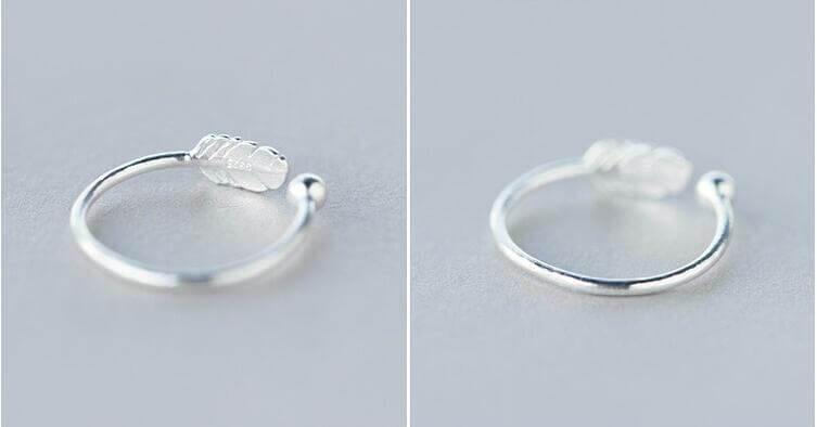 Atmosphere Personality Silver Ring